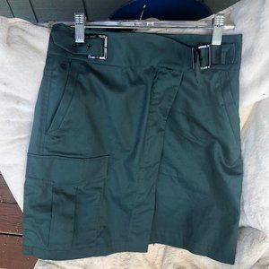 G-Star Hunter Green A-line skirt. New.